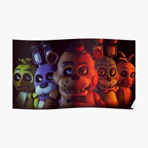 FNAF - FIVE NIGHTS AT FREDDY'S Poster RB0606 product Offical fnaf Merch