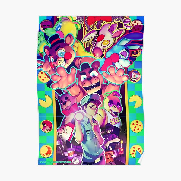 Five Nights at Freddy's Poster RB0606 product Offical fnaf Merch