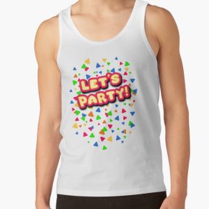 Five Nights at Freddy's - FNAF - Let's Party - Toy Chica Tank Top RB0606 product Offical fnaf Merch