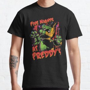 Five Nights At Freddy's Phantom Freddy Classic T-Shirt RB0606 product Offical fnaf Merch
