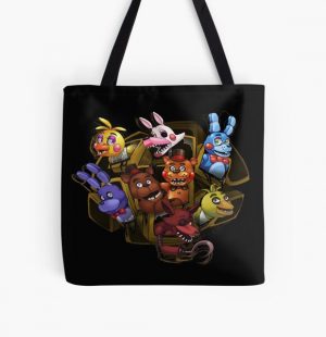 Five Nights at Freddy's 2 All Over Print Tote Bag RB0606 product Offical fnaf Merch