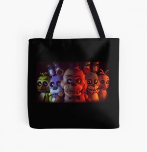 FNAF - FIVE NIGHTS AT FREDDY'S All Over Print Tote Bag RB0606 product Offical fnaf Merch