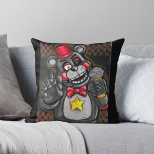Five nights at Freddy's: Lefty the bear Throw Pillow RB0606 product Offical fnaf Merch
