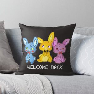 Five Nights At Freddy's 3 Welcome Back Throw Pillow RB0606 product Offical fnaf Merch